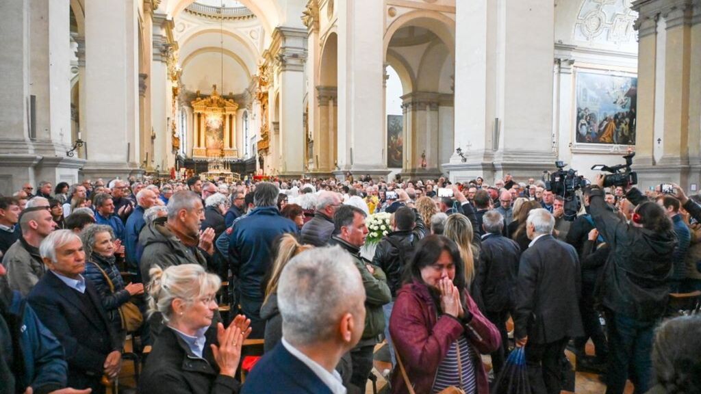 I funerali di Alex Zanardi a Padova
