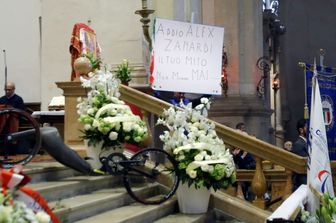 I funerali di  Alex Zanardi a Padova