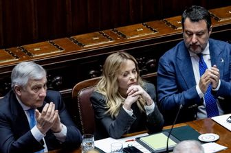 Giorgia Meloni, Matteo Salvini e Antonio Tajani