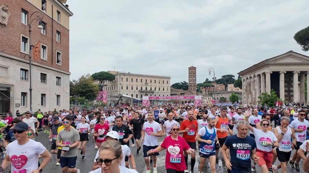 Race for the Cure, Roma si tinge di rosa