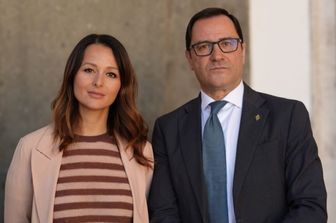 L’assessore alla scuola Claudia Pratelli e il presidente Ebtl, Tommaso Tanzilli