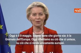 Festa d’Europa, Von Der Leyen: Celebriamo ciò che ci rende europei, democrazia, libertà e calcio