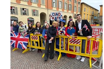 Reggio Emilia blindata, e curiosa, attende Catherine
