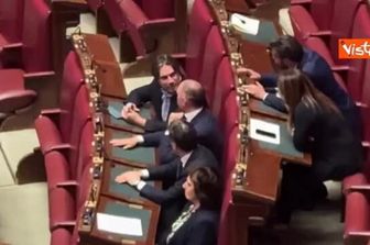 Question Time alla Camera con Salvini e Giorgetti, Aula vuota