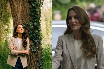 Il significato segreto del blazer scelto da Kate per il ritorno