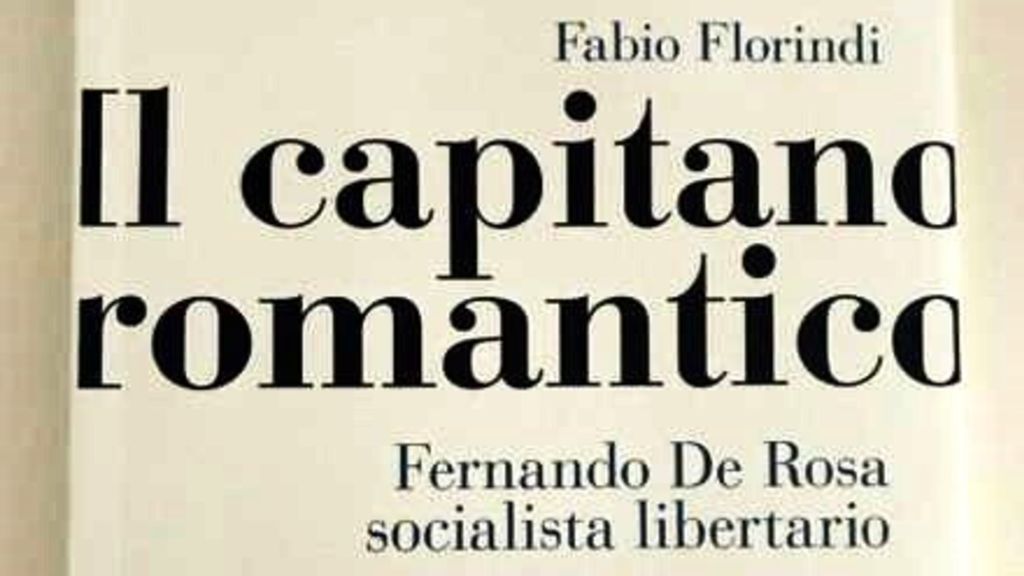 Copertina del libro 'Il capitano romantico' di Fabio Florindi