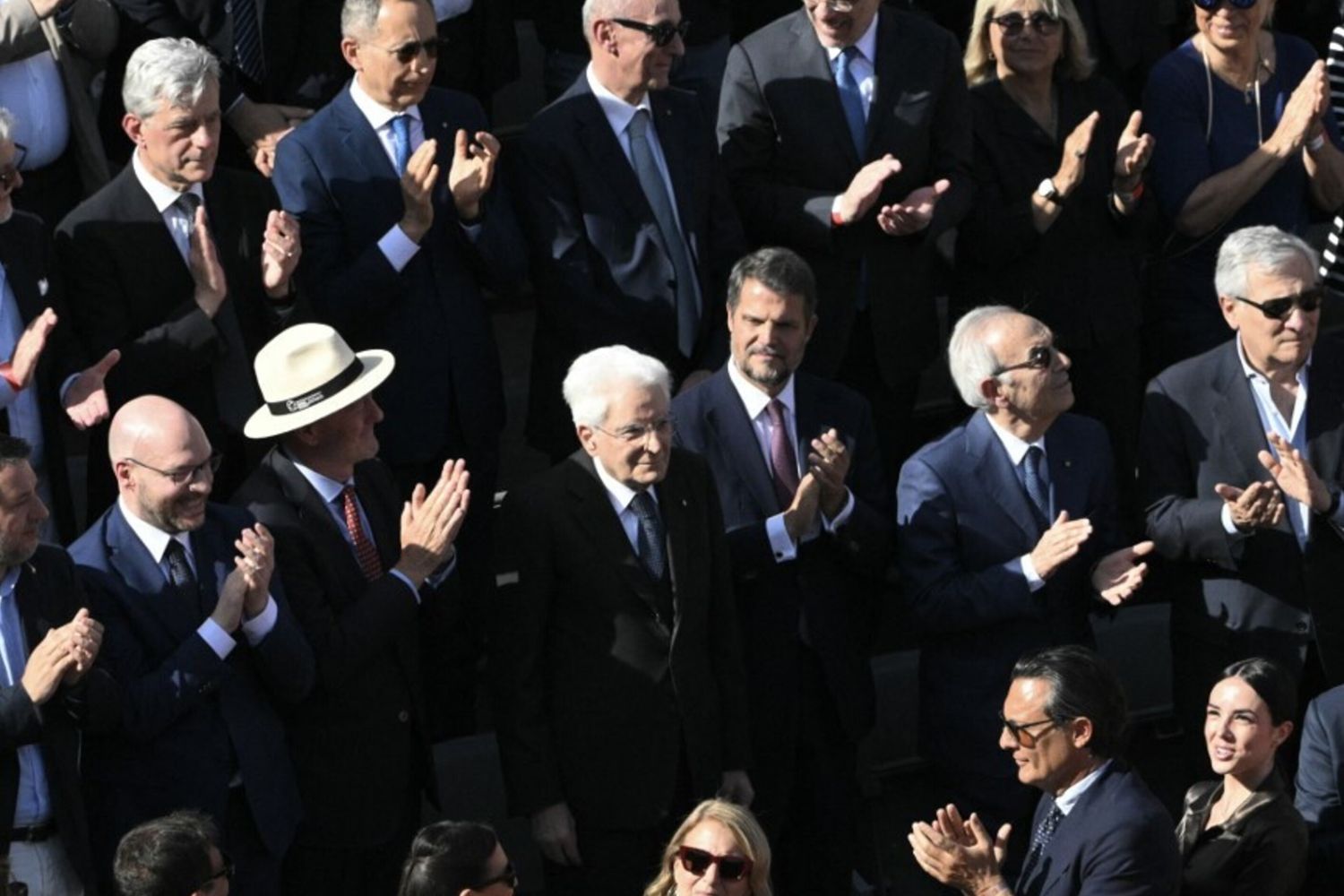Mattarella al Foro Italico