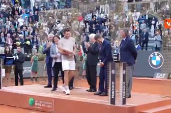 Mattarella premia Sinner agli Internazionali di Tennis