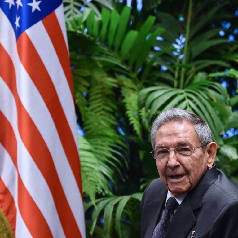 Raul Castro in un'immagine scattata nel 2016