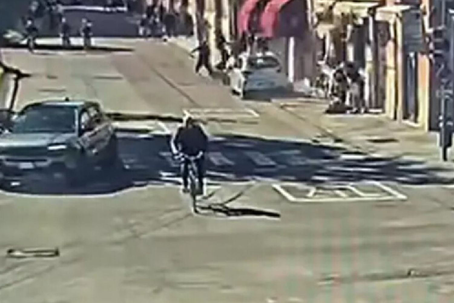 Un frame del video della strage di Modena
