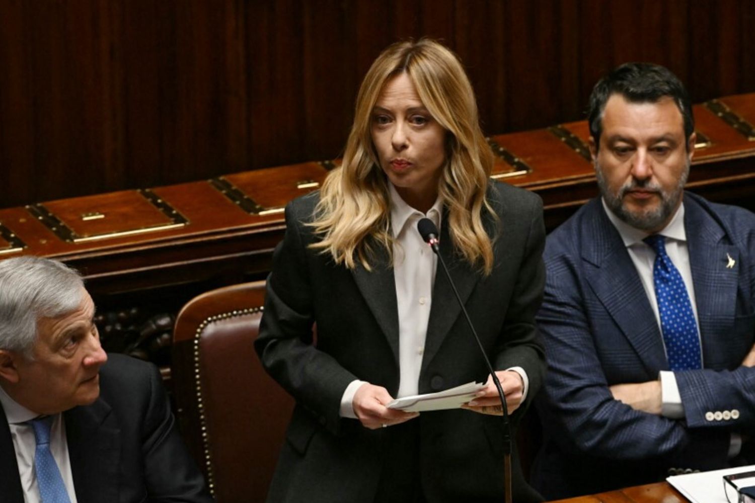 La premier Giorgia Meloni
