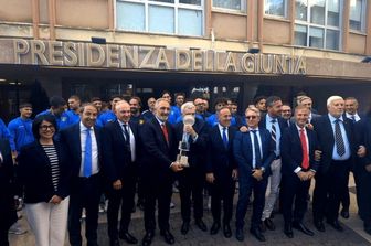 Il Frosinone Calcio alla Regione Lazio