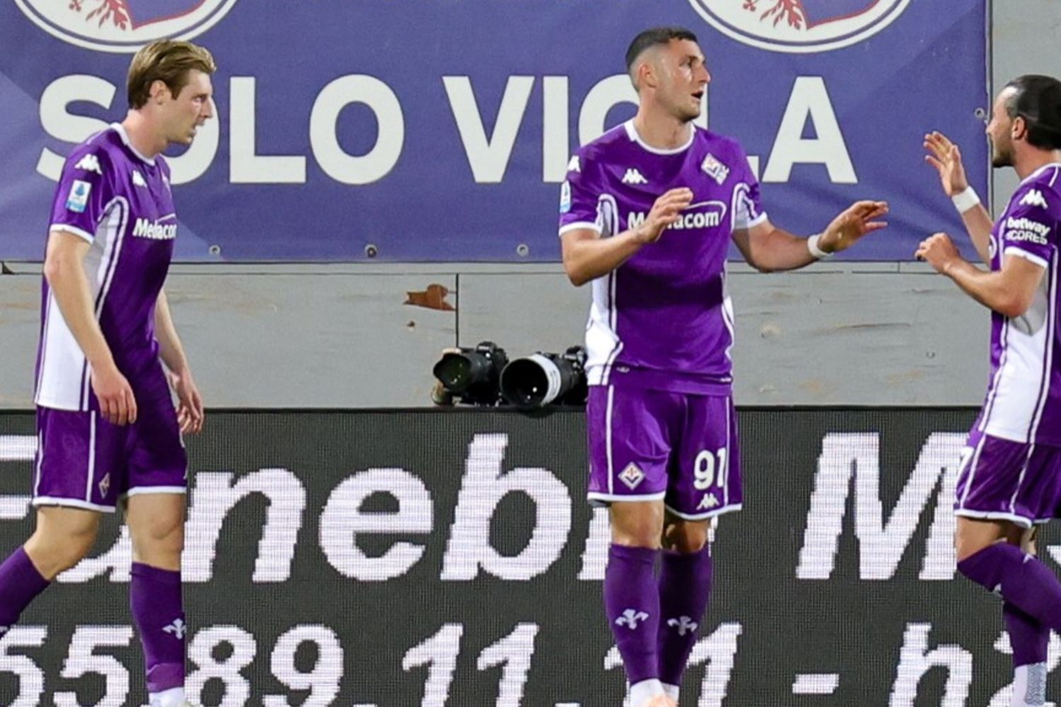 Fiorentina-Atalanta 1-1 tra i fischi del Franchi