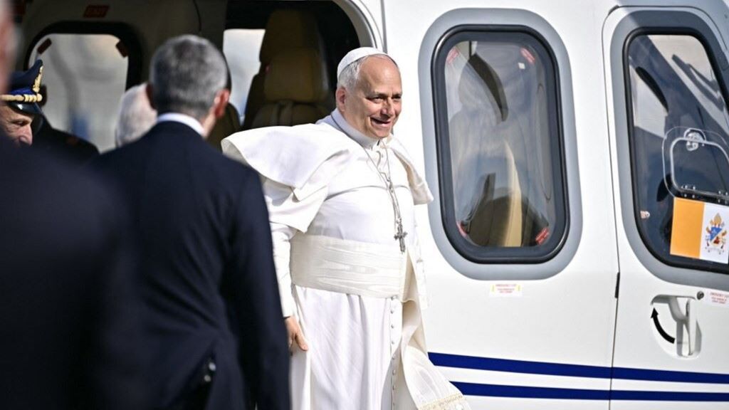 Papa Leone arrivato ad Acerra