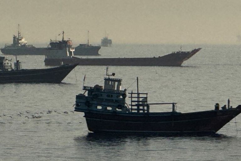 Navi nello Stretto di Hormuz