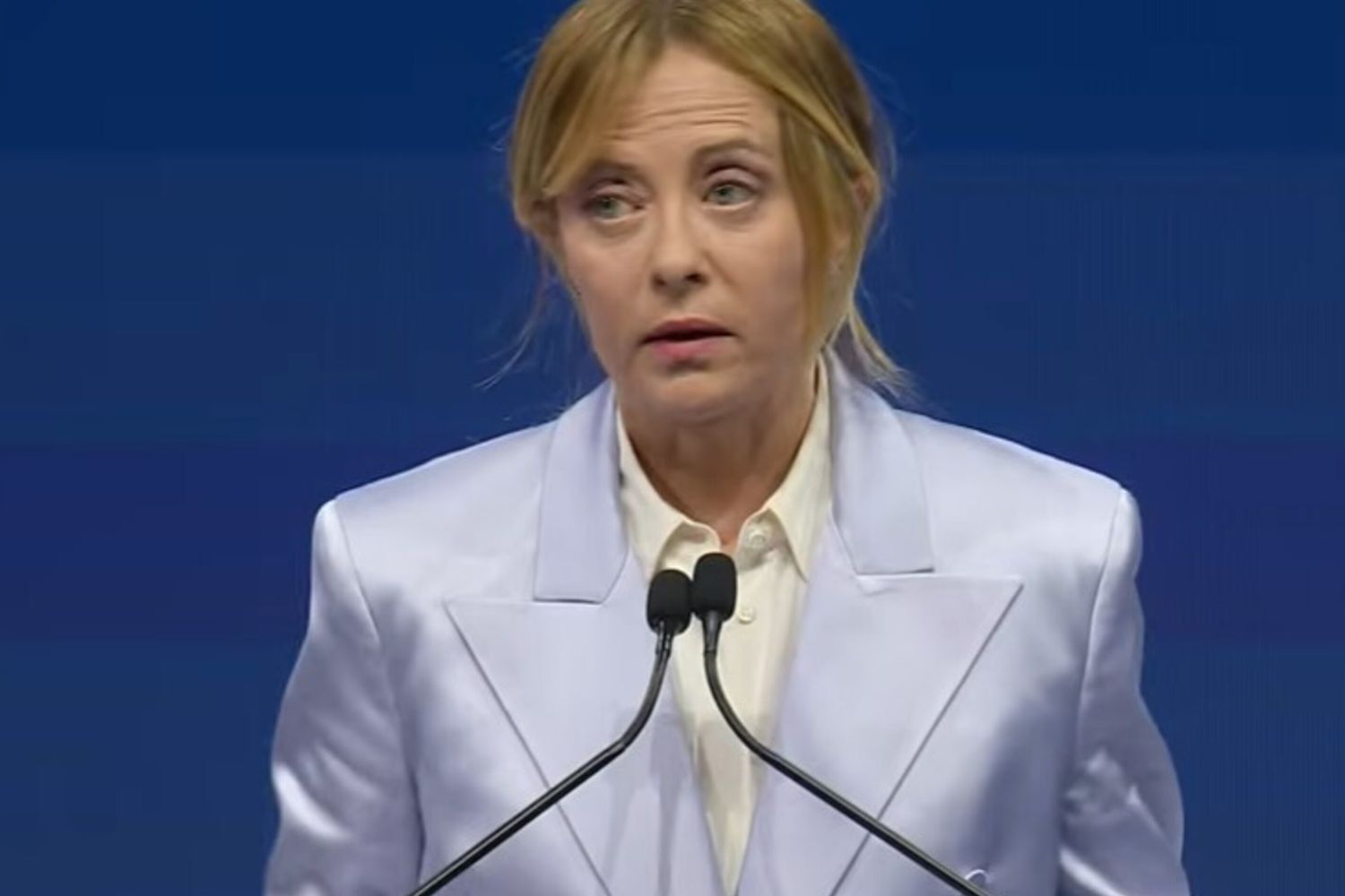 Meloni all'assemblea di Confindustria 2026 a Roma