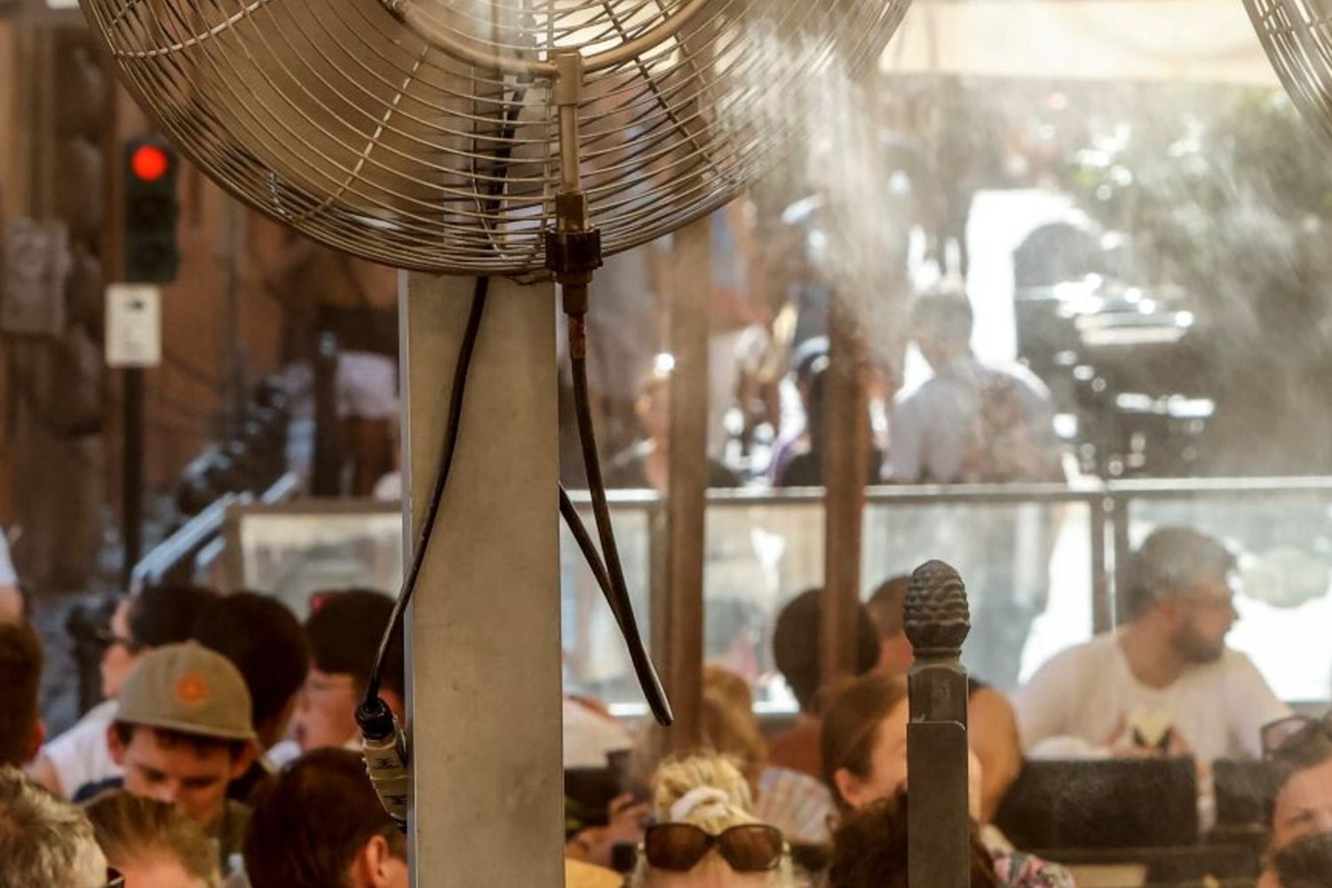 Caldo in aumento a Roma - immagine d'archivio