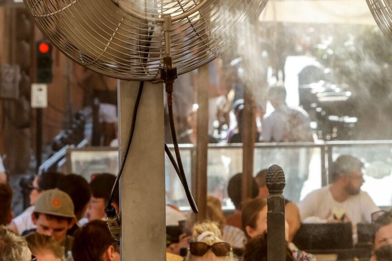 Caldo in aumento a Roma - immagine d'archivio