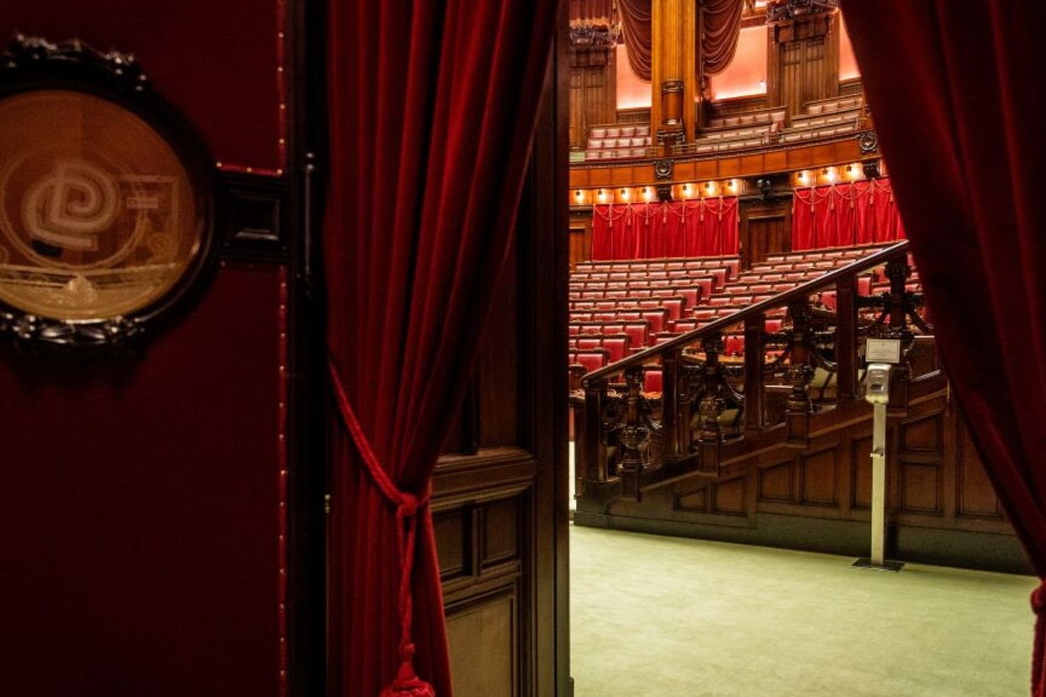 Uno scorcio dell'Aula di Montecitorio