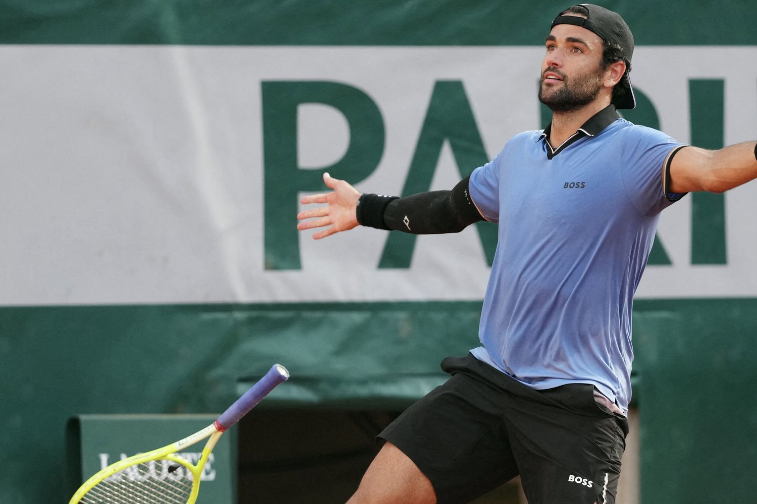 Matteo Berrettini agli ottavi di finale al Roland Garros 2026