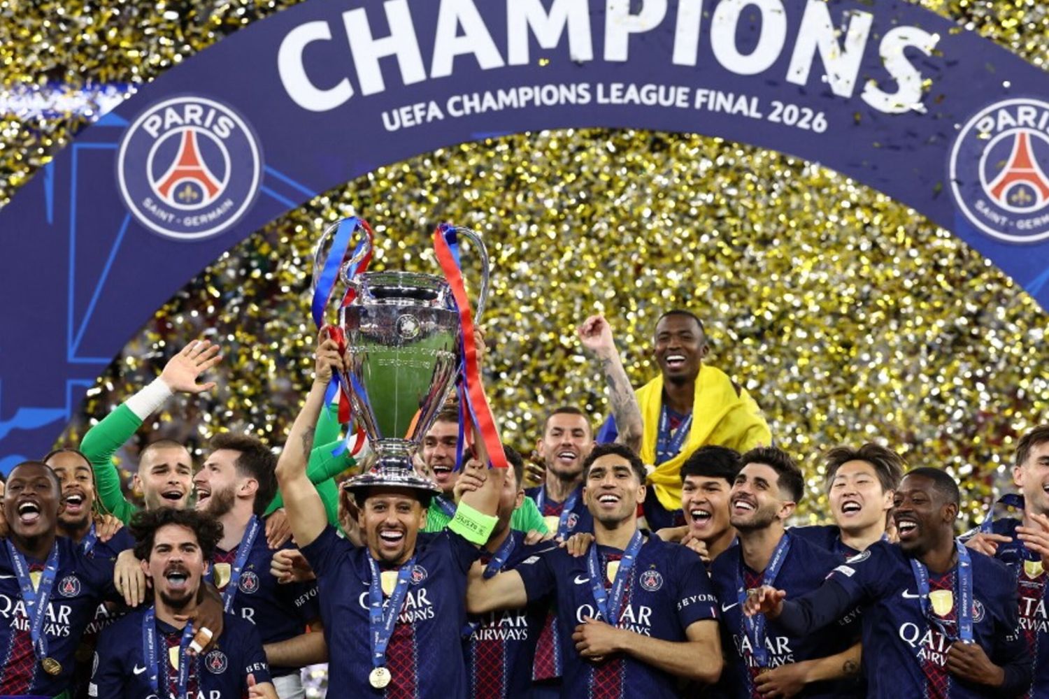 Vittoria della Champions League del PSG