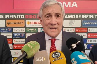 Antonio Tajani al Giro d'Italia