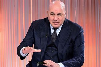 Guido Crosetto ospite di Bruno Vespa a 'Cinque minuti'