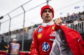 Charles Leclec, pilota della Ferrari, durante il Gran Premio del Canada di Formula  - dal 22 al 24 maggio 2026  - sul circuito Gilles Villeneuve, a Montréal