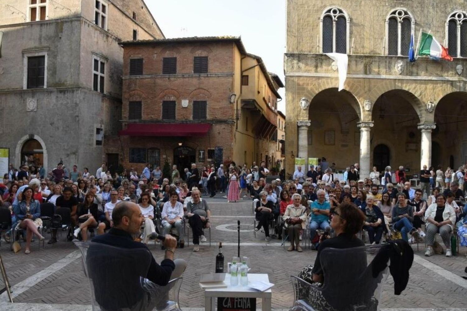 Il festival letterario a Pienza