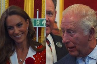 Kate Middleton e re Carlo al primo evento congiunto contro il cancro