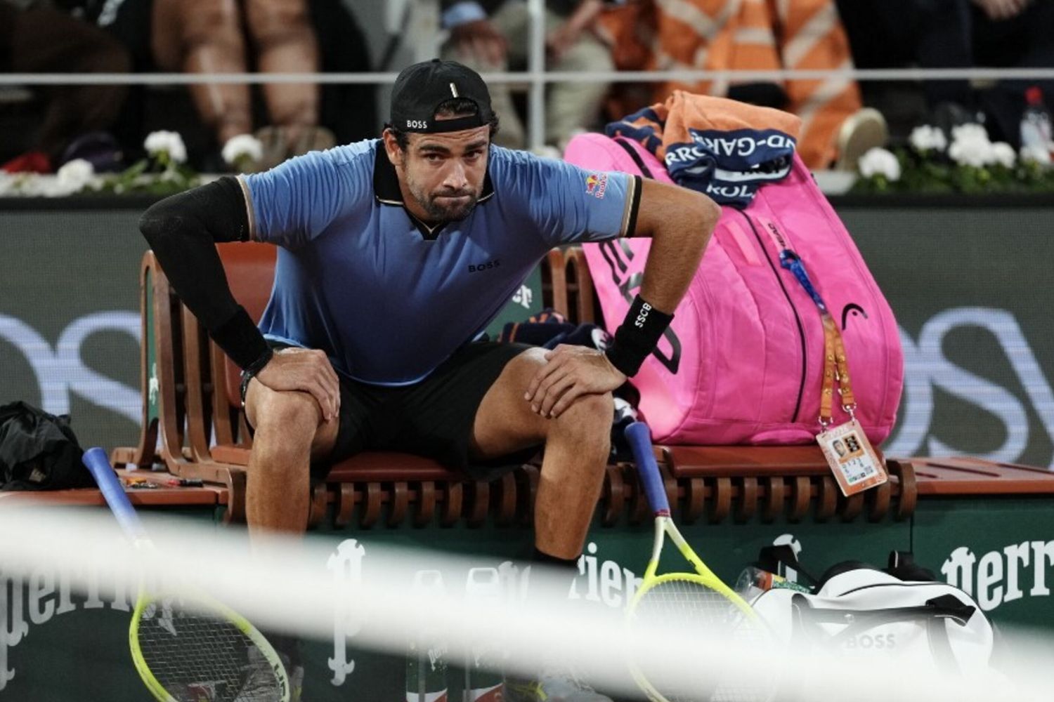 Berrettini si ritira contro Arnaldi. Il ligure in semifinale, sfiderà Cobolli
