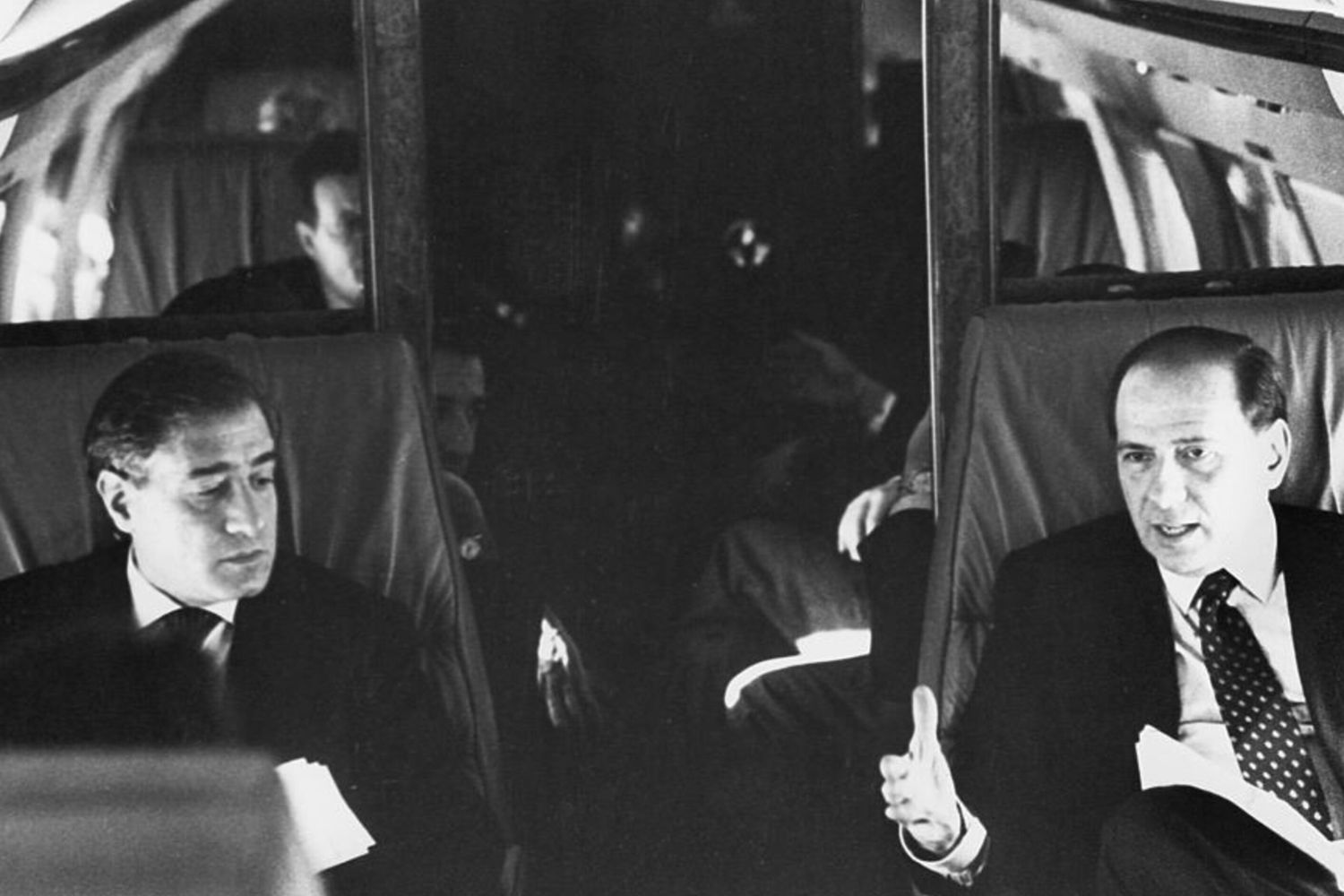 Marcello dell'Utri e Silvio Berlusconi
