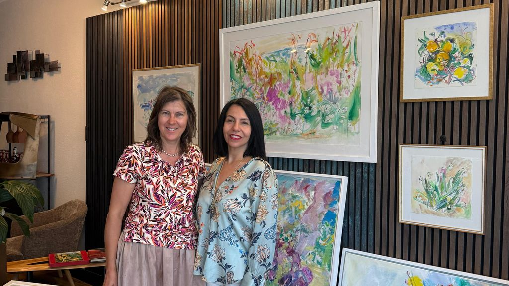 L'artista Sonia Grineva