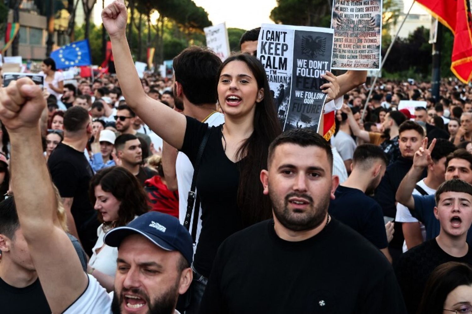 Proteste a Tirana