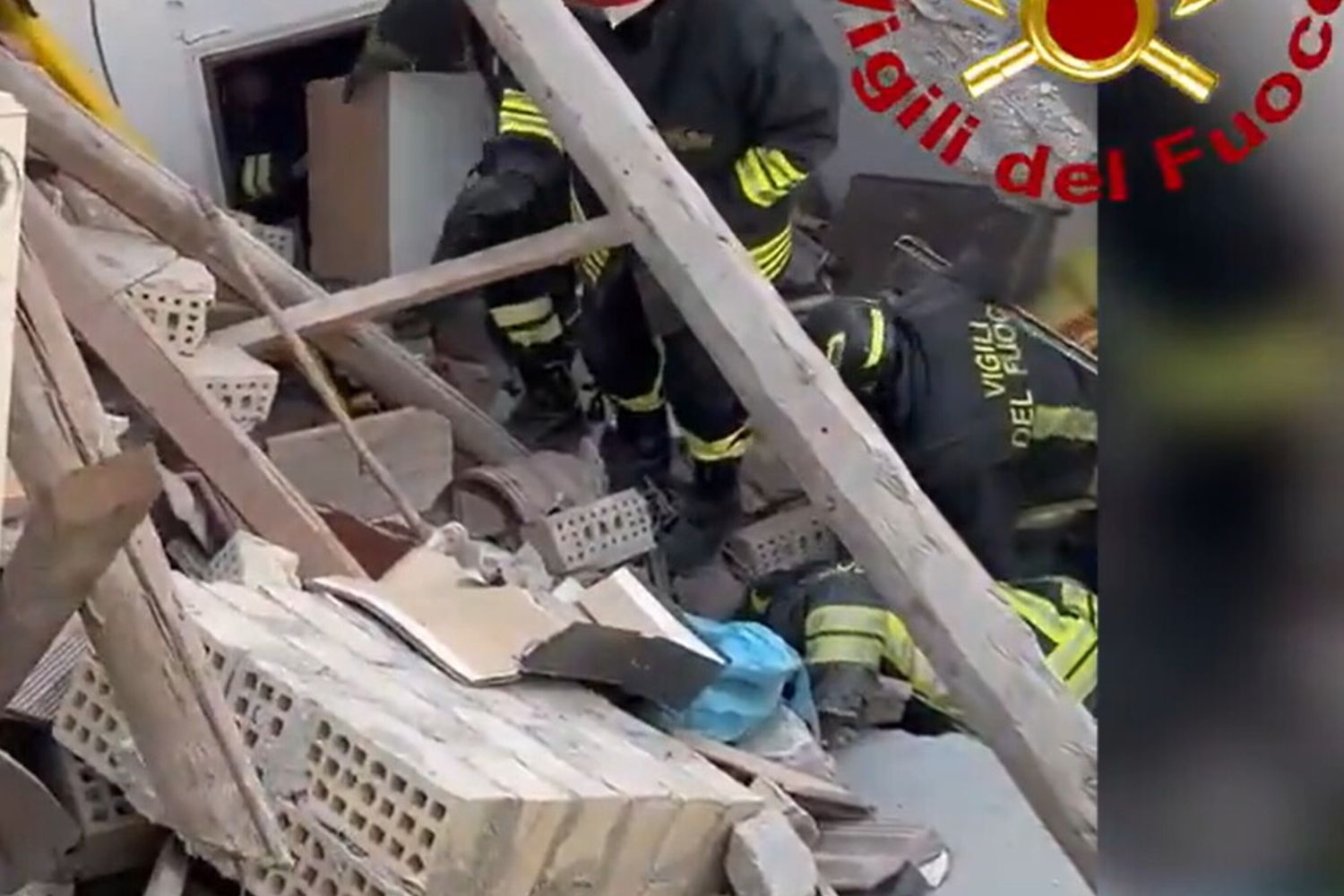 vigili del fuoco a Porto Sant'Elpidio