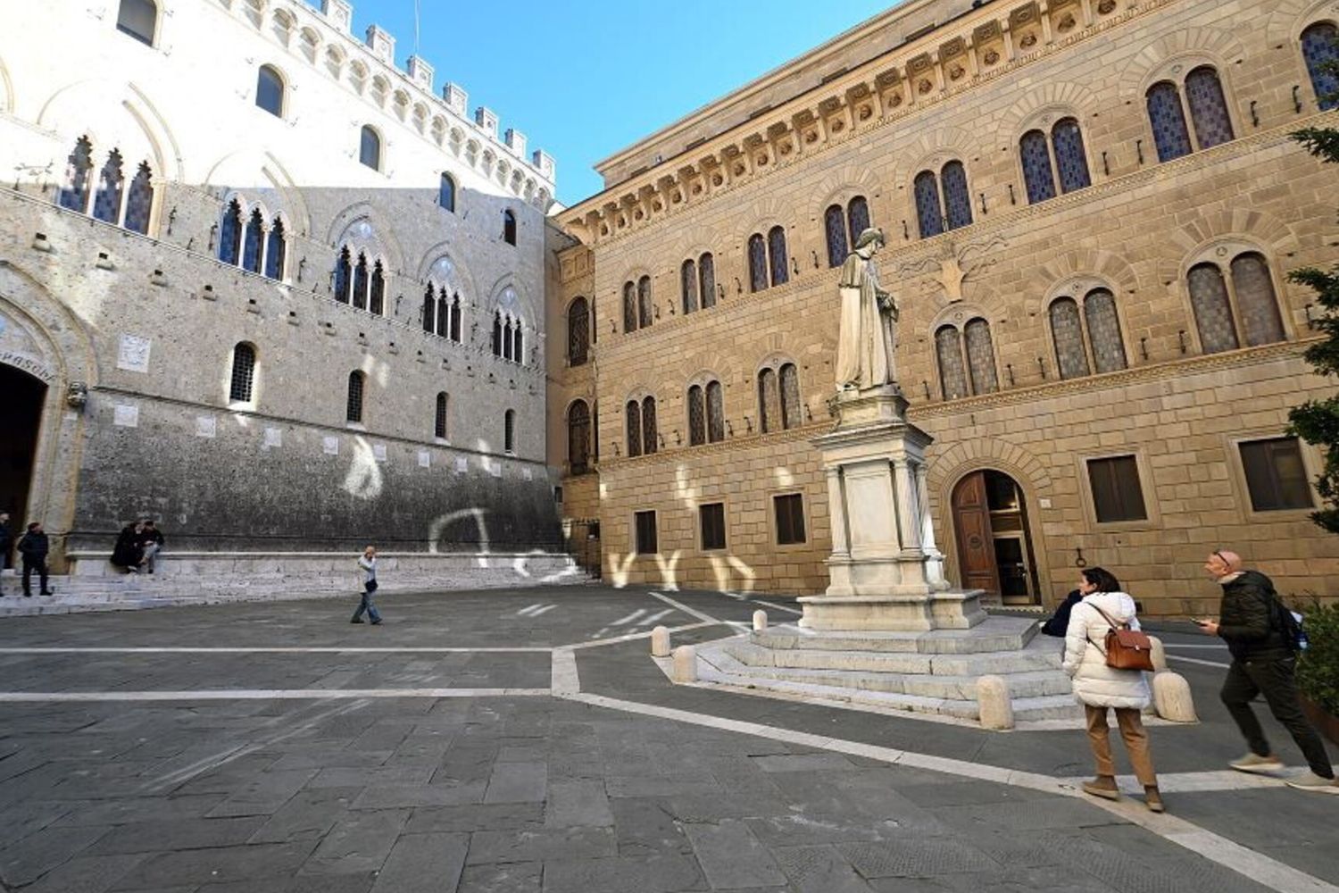 La sede di Mps a Siena