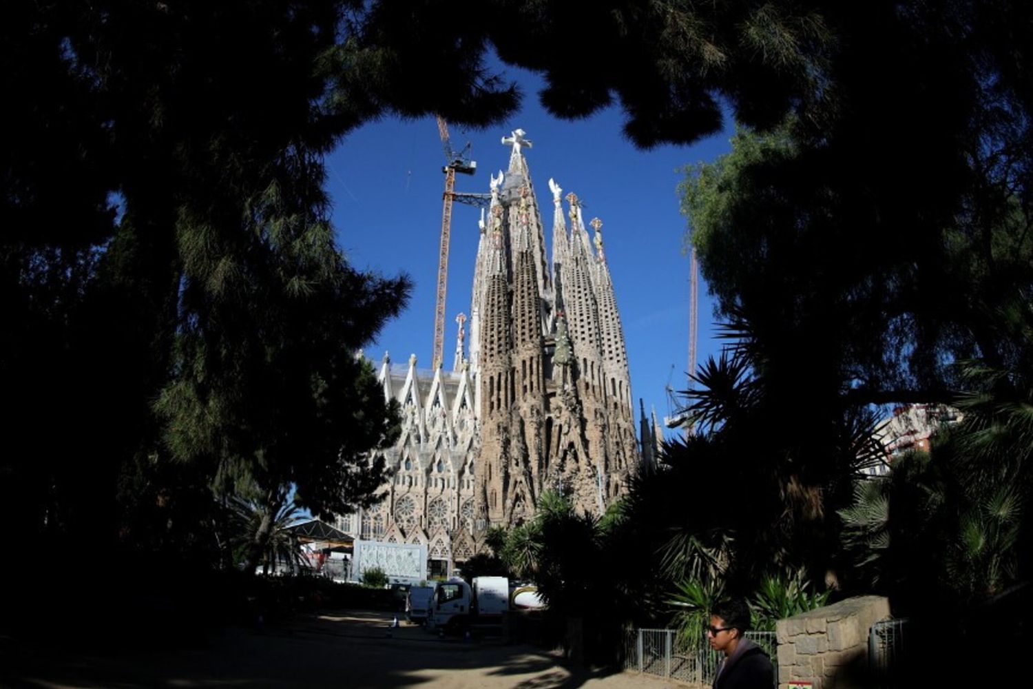 La torre principale di Gesù Cristo a Barcellona