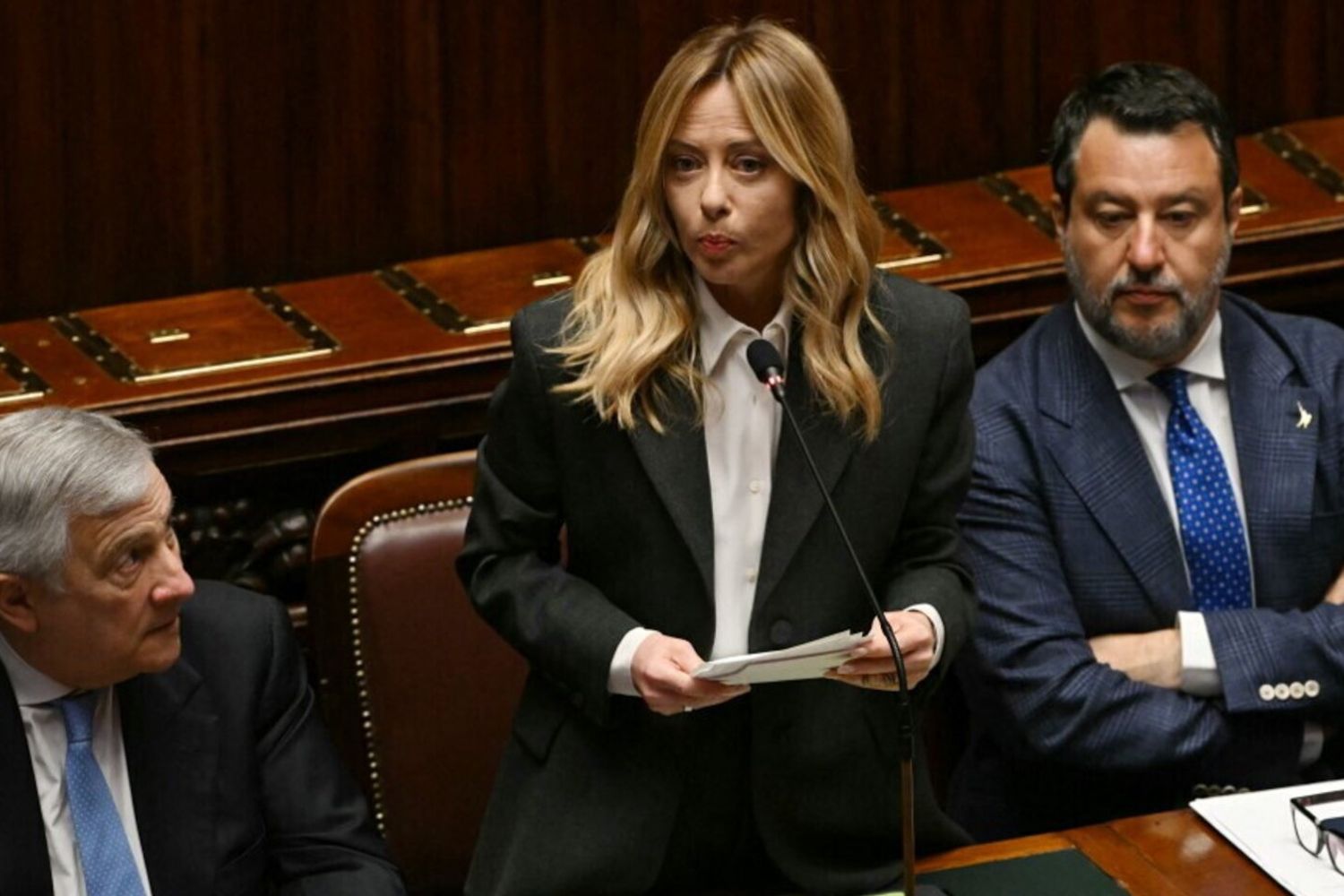 La premier Giorgia Meloni