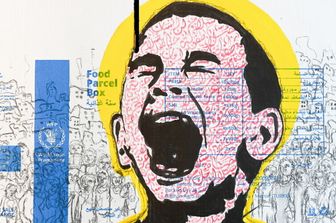 Gaza dans les yeux d'un artiste, une exposition à Rome