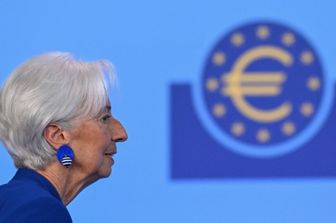 La presidente della Bce Christine Lagarde