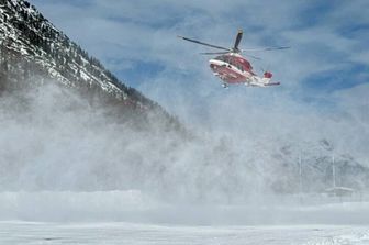 Soccorso vigili del fuoco in montagna