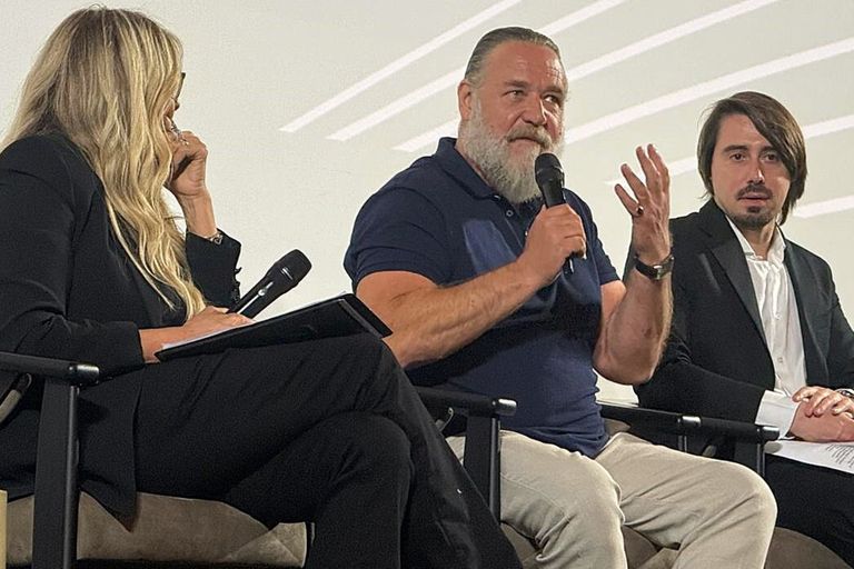 Russell Crowe al Taormina Film Festival