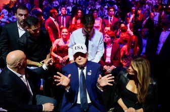 Show dell'UFC alla Casa Bianca per gli 80 anni Trump
