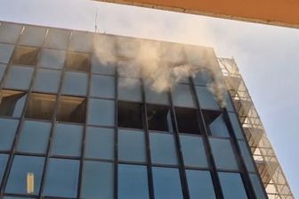 Incendio alla sede Rai di Palermo