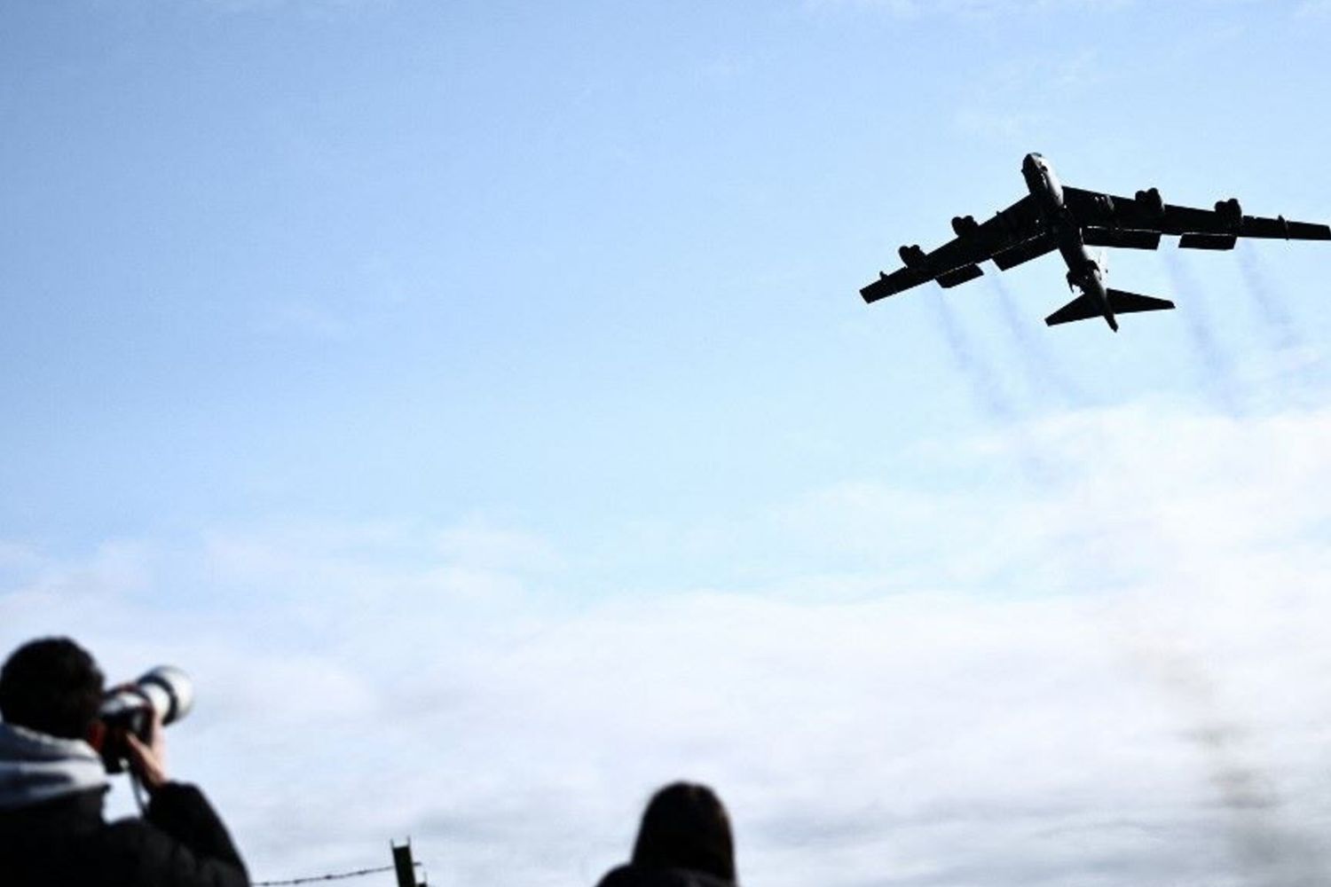 Un bombardiere Usa B-52