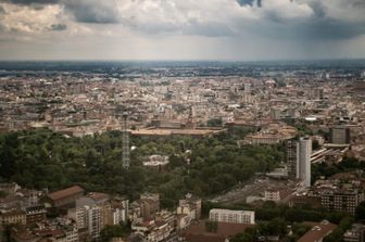 Veduta panoramica di Milano