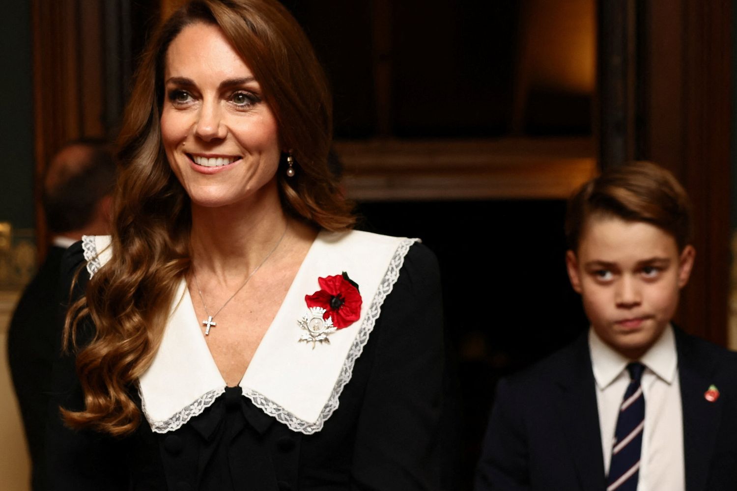 La principessa Kate e il principino George