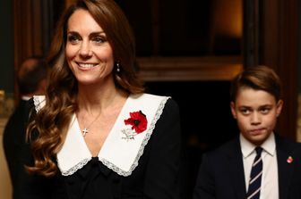 La principessa Kate e il principino George