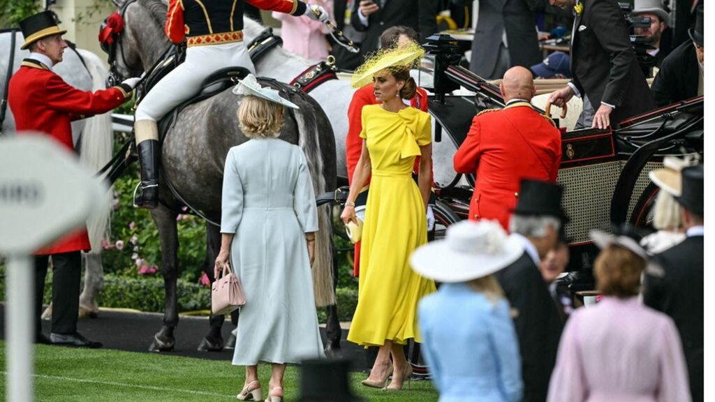 Royal Ascot, Kate Middleton ricicla l’abito giallo: il look più virale dell’evento