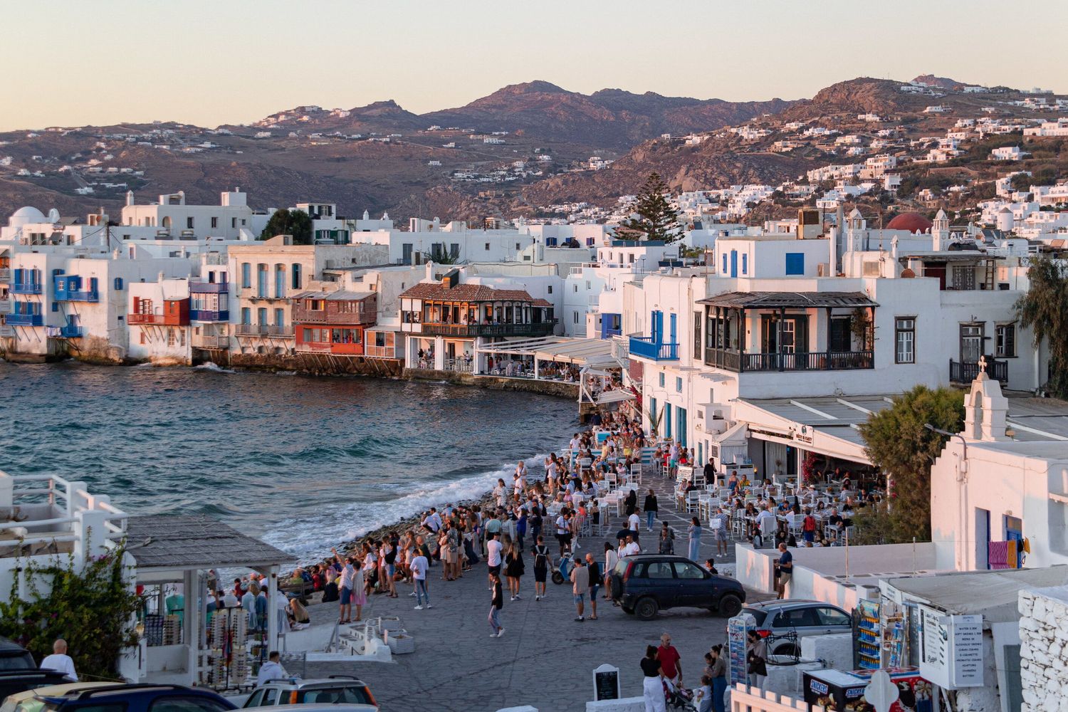 L'isola greca di Mykonos